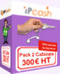 Pack 2 cabines, les offres gagnantes IP Cash pour votre téléboutique