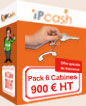 Pack 6 cabines, les offres gagnantes IP Cash pour votre callshop